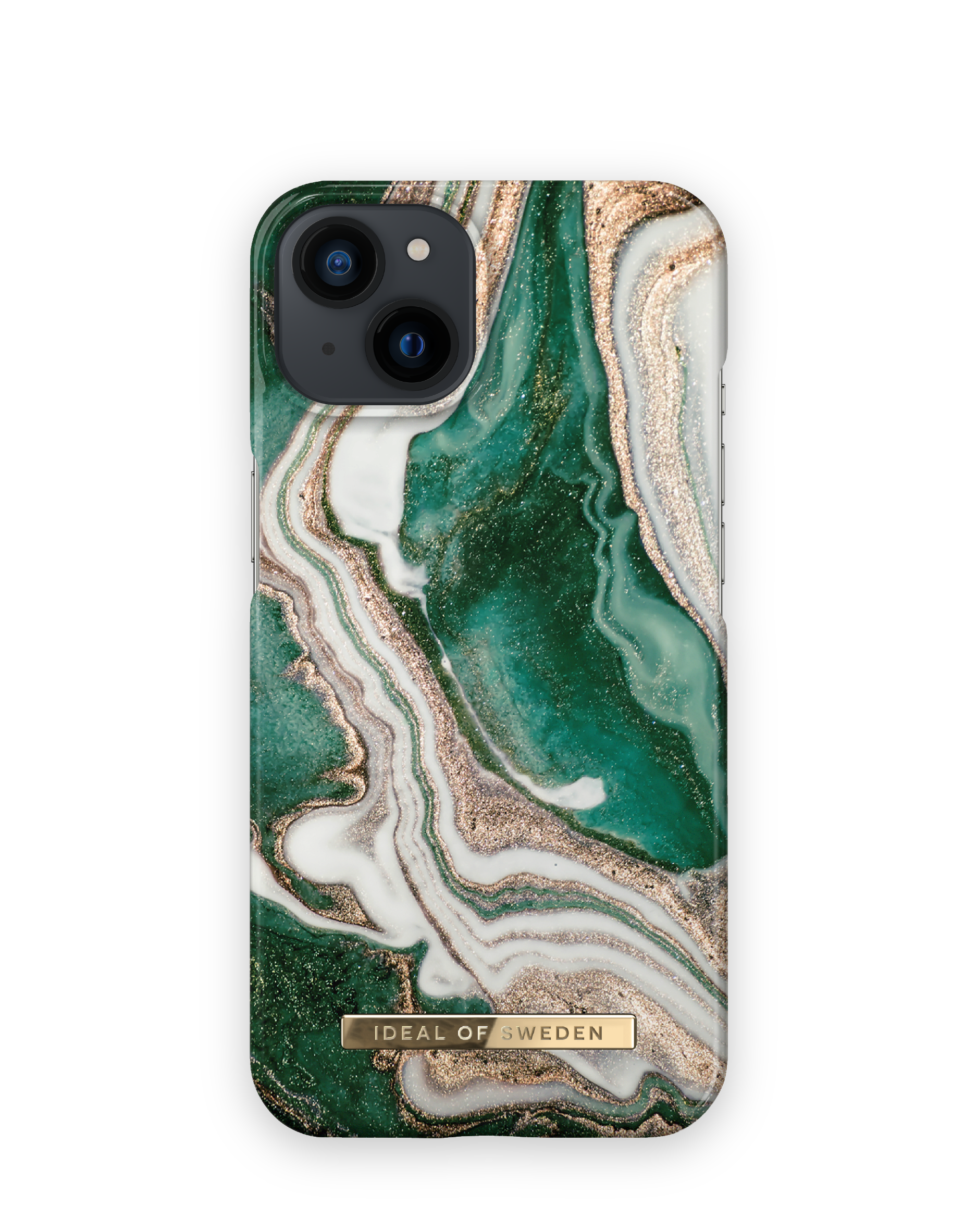 IDEAL OF IDFCAW18-I2161-98, Golden Jade Apple, Marble Backcover, iPhone SWEDEN 13