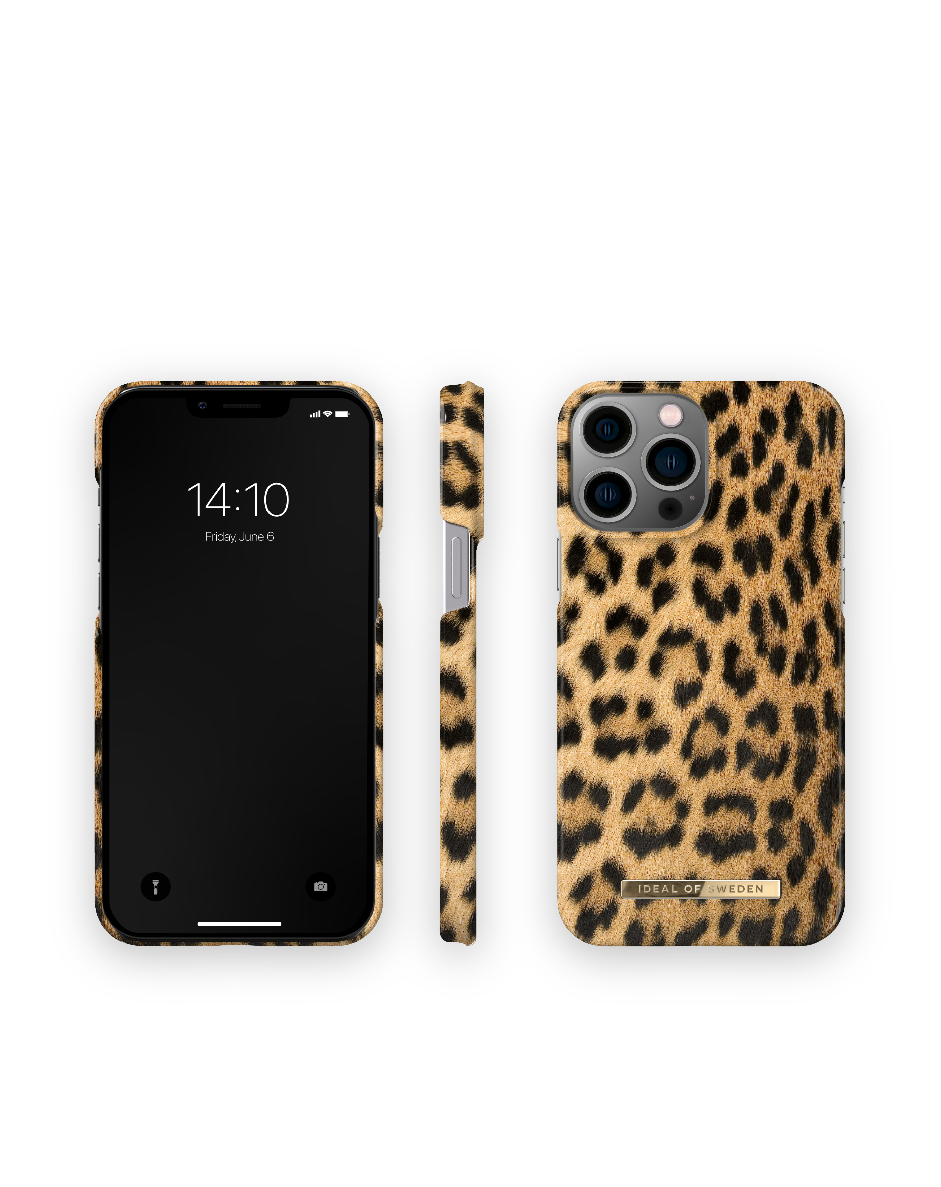 IDEAL OF SWEDEN Apple, IDFCS17-I2167-67, Backcover, Max, Wild Pro iPhone 13 Leopard
