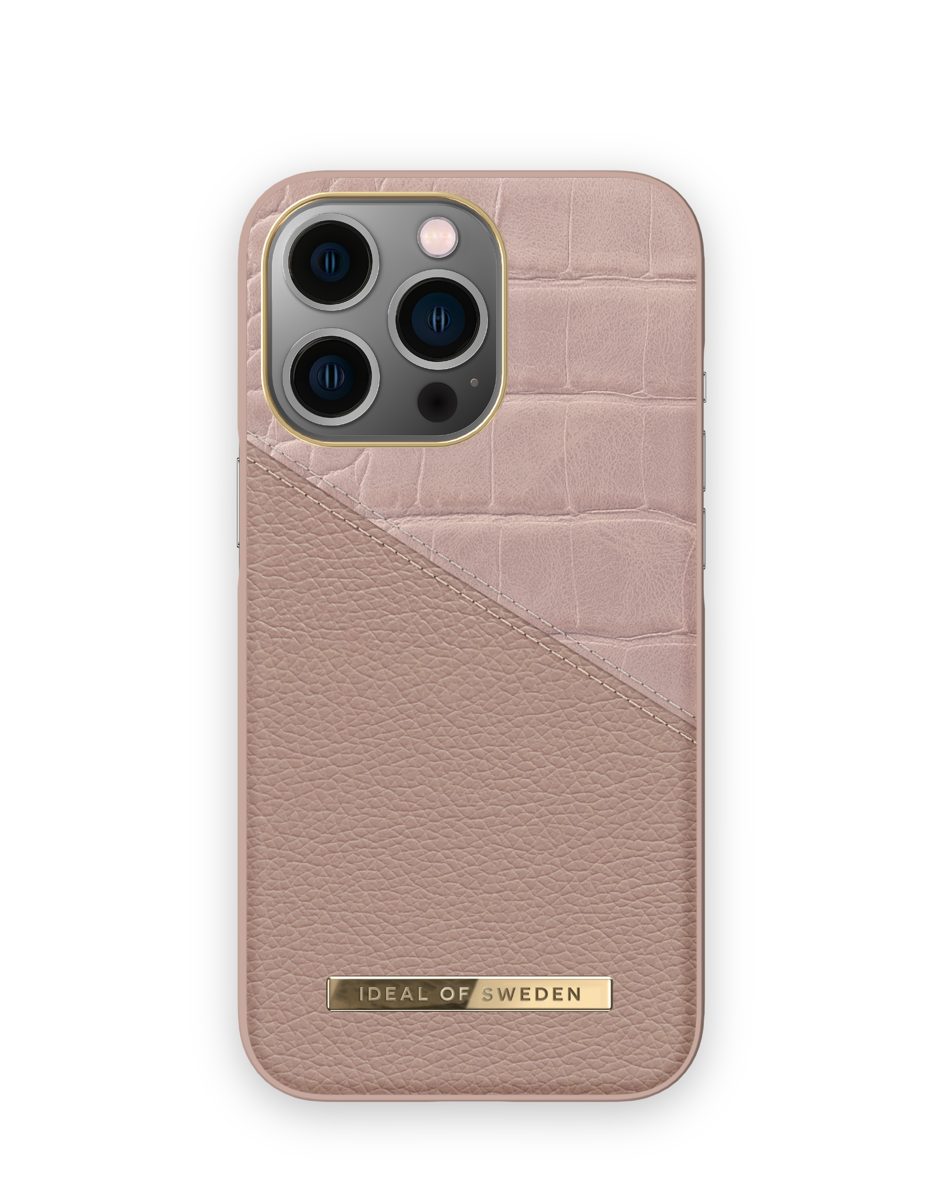 IDEAL OF SWEDEN IDACSS20-I2161P-202, Smoke Rose Apple, 13 Backcover, Pro, iPhone Croco