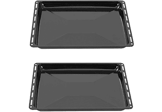 ICQN 422 x 370 x 30 mm Set, Kratzfest & Rostfrei Emailliert Fettpfanne