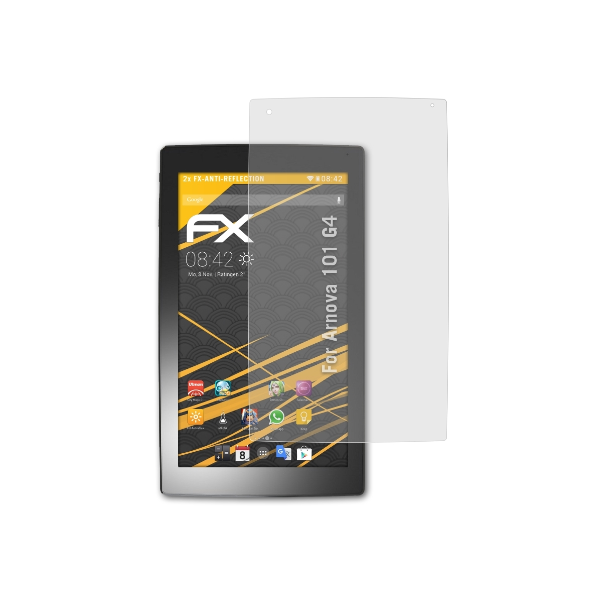 FX-Antireflex 101 Arnova 2x ATFOLIX Displayschutz(für G4)