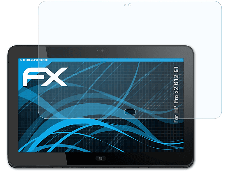 ATFOLIX 2x x2 HP G1) 612 Pro FX-Clear Displayschutz(für