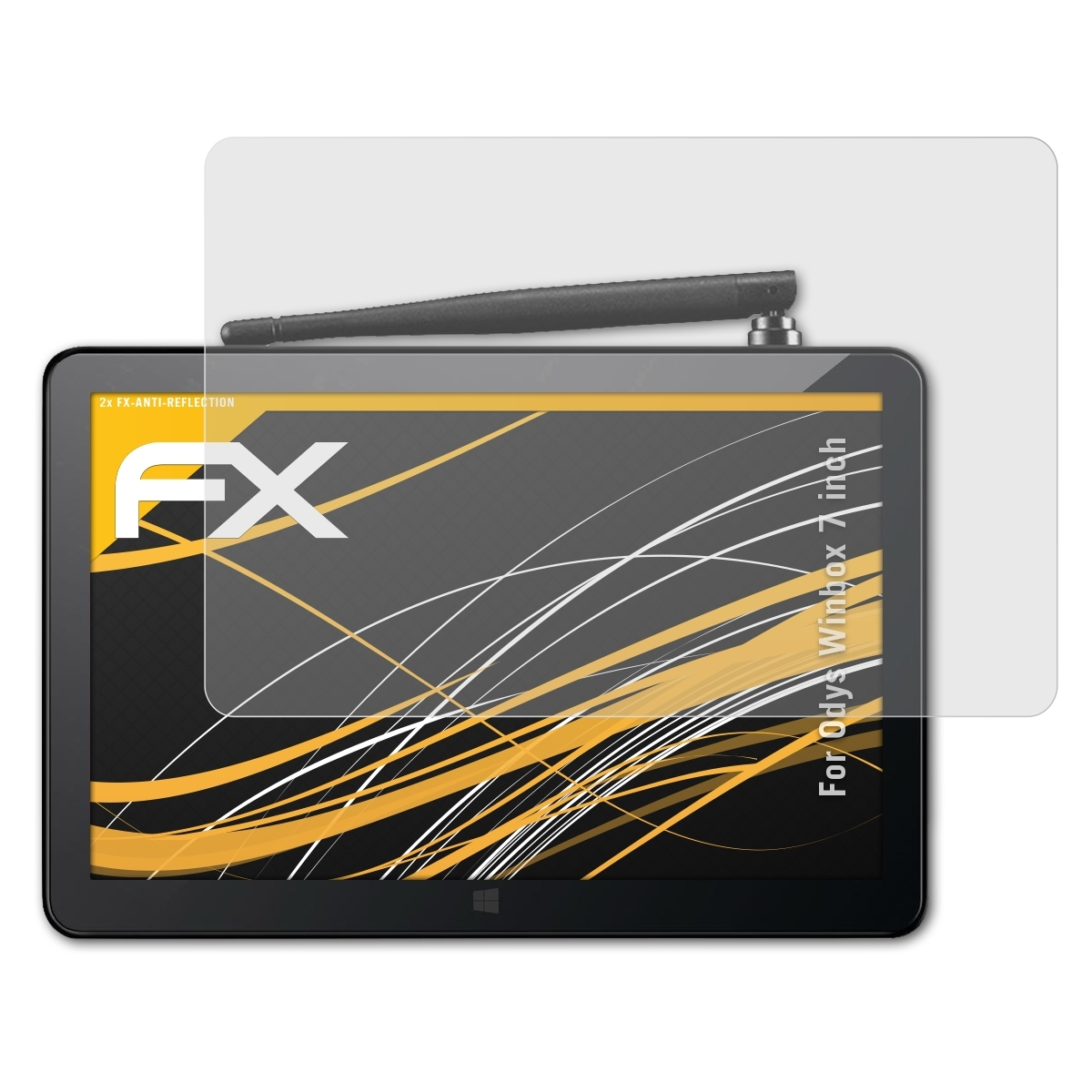Odys 2x (7 Winbox ATFOLIX inch)) FX-Antireflex Displayschutz(für