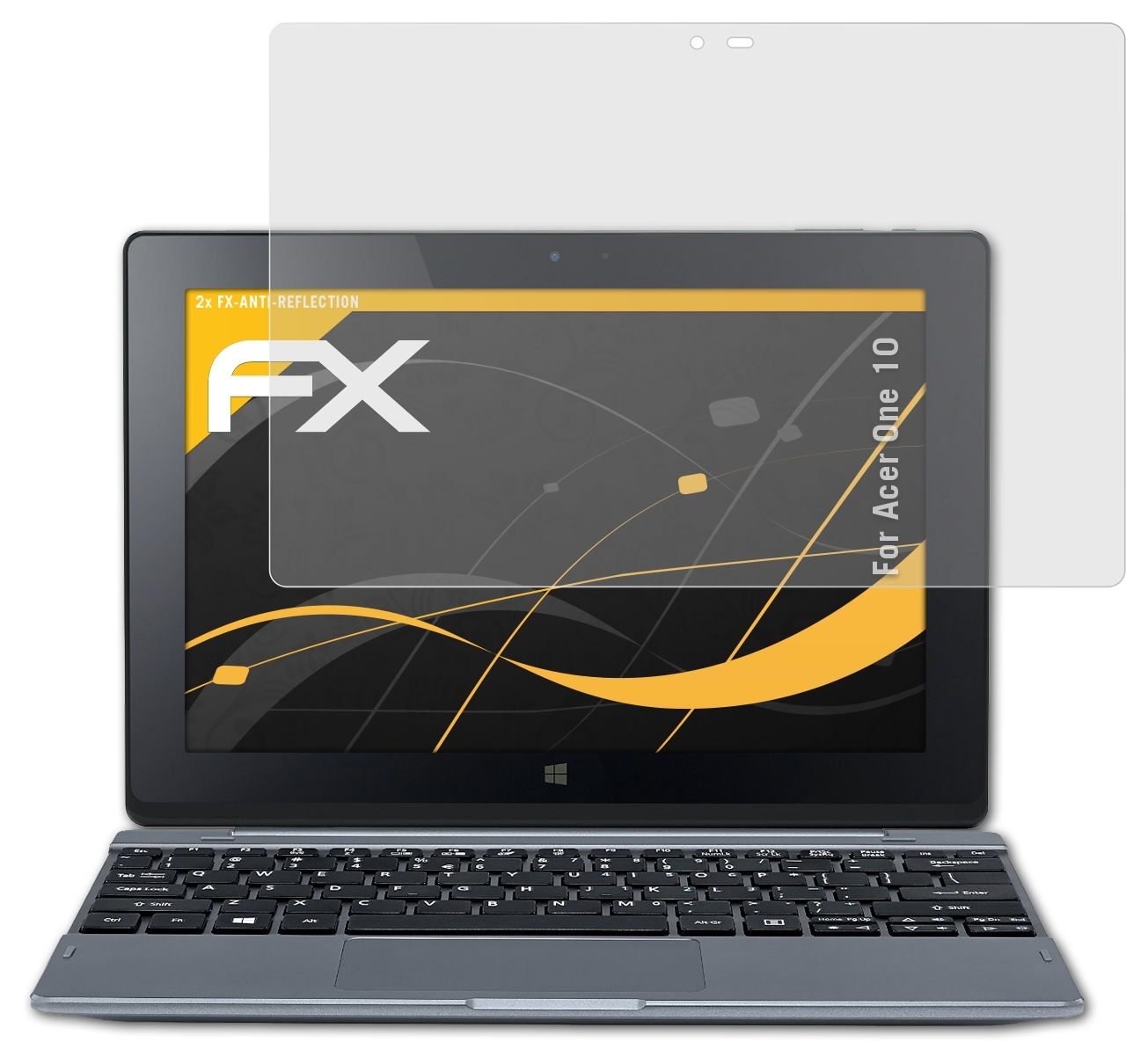 ATFOLIX 2x FX-Antireflex Displayschutz(für 10) Acer One
