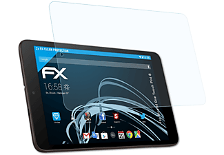 ATFOLIX 2x FX-Clear Displayschutz(für Alcatel One Touch Pixi 8)