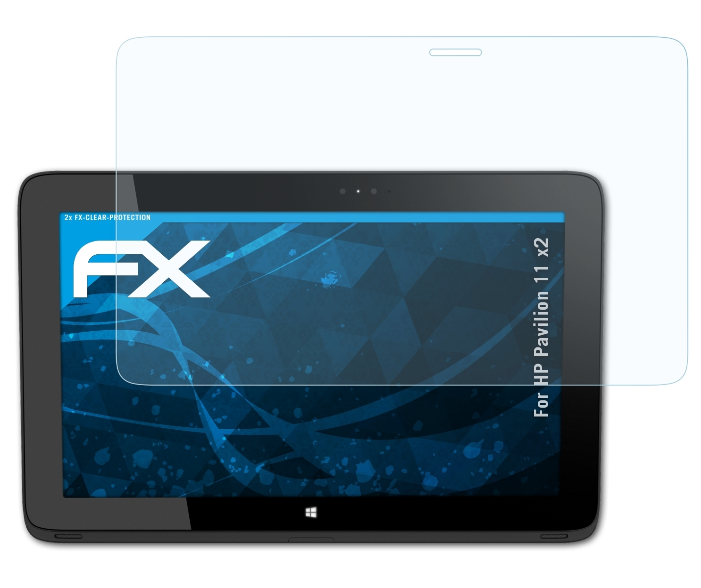 Pavilion HP 2x Displayschutz(für FX-Clear x2) 11 ATFOLIX