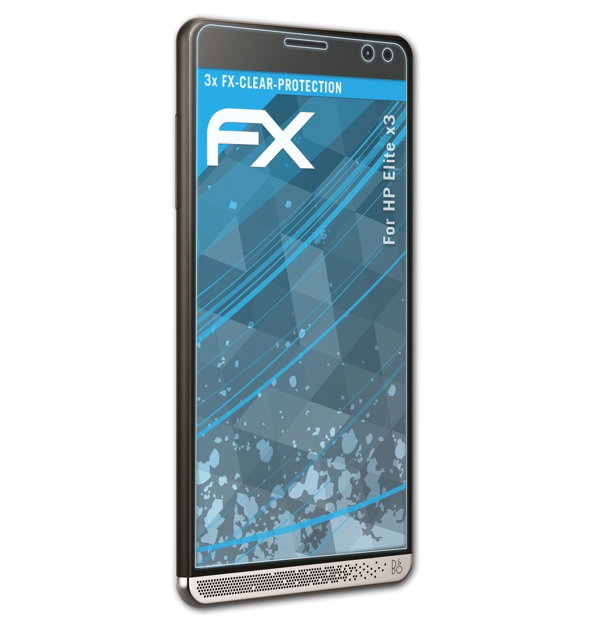 x3) Displayschutz(für FX-Clear HP 3x Elite ATFOLIX