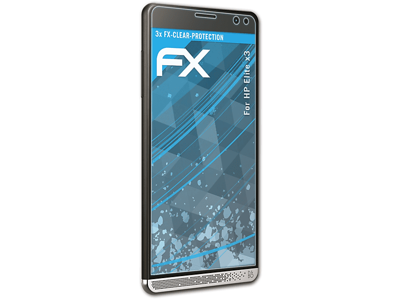 x3) Displayschutz(für FX-Clear HP 3x Elite ATFOLIX