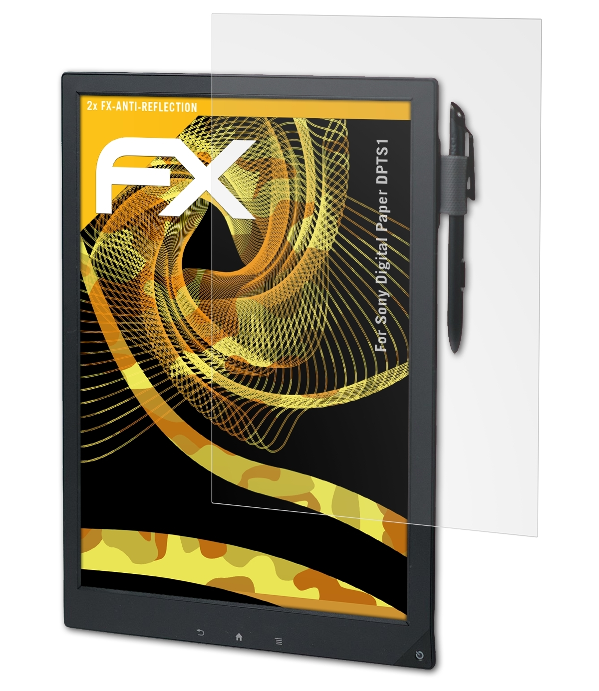 (DPTS1)) 2x FX-Antireflex Displayschutz(für ATFOLIX Digital Sony Paper