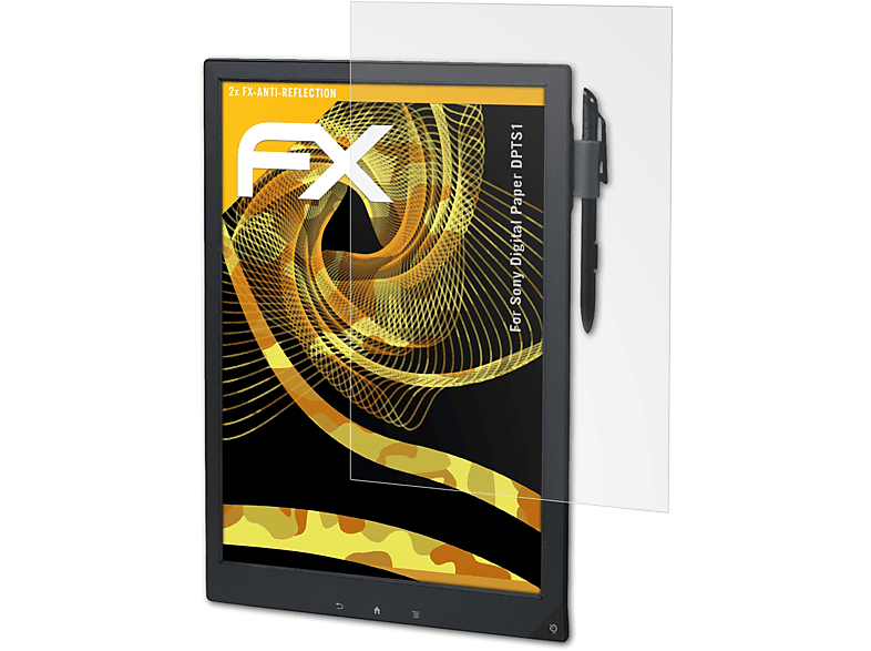 ATFOLIX 2x FX-Antireflex Displayschutz(für Sony Digital Paper (DPTS1))