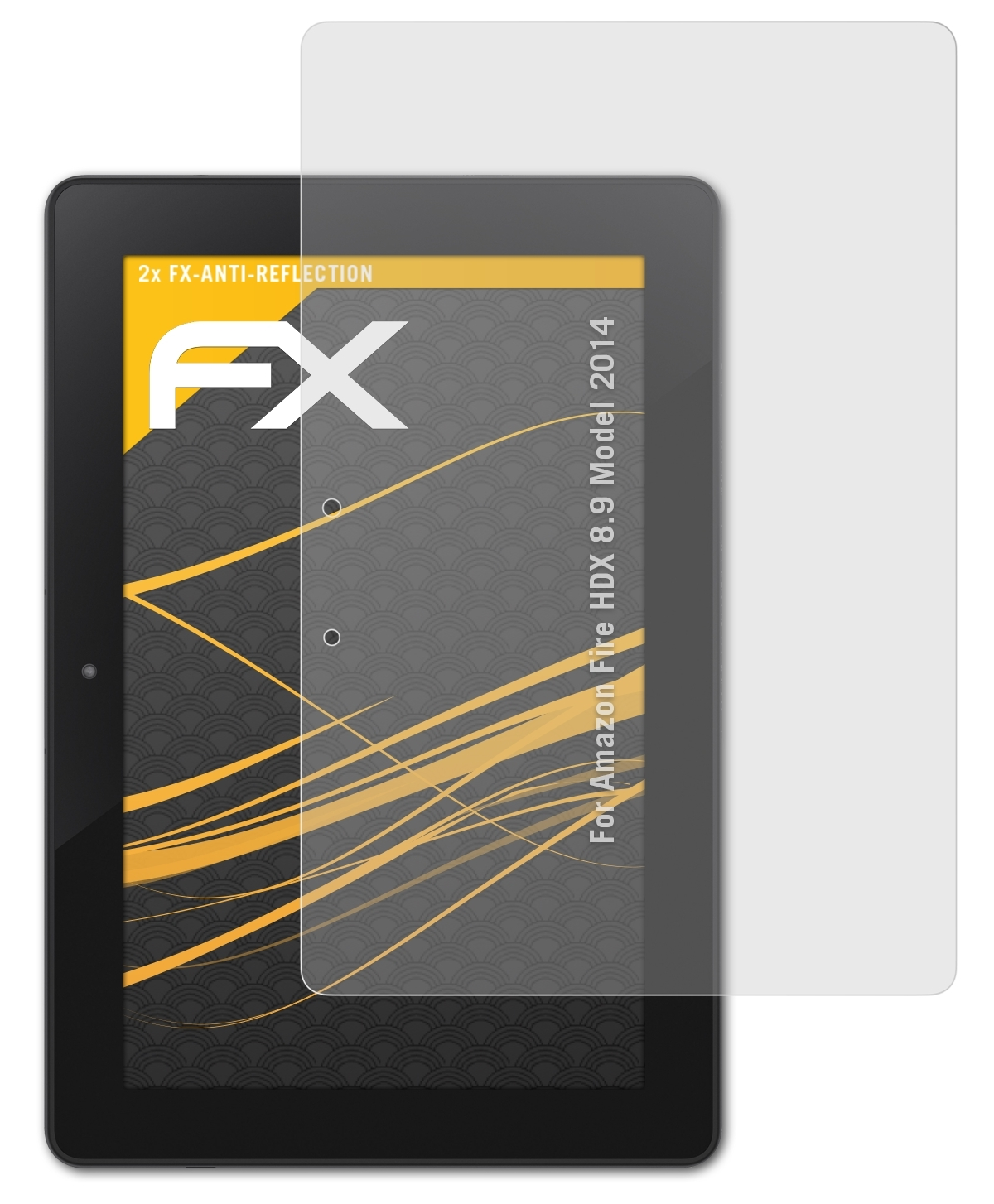 Amazon FX-Antireflex ATFOLIX 2x 2014)) (Model Fire HDX 8.9 Displayschutz(für