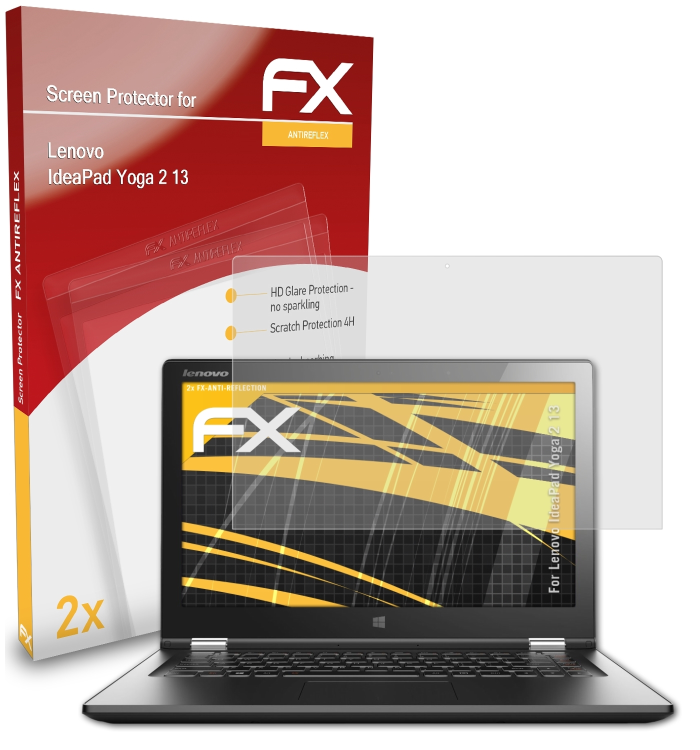 Yoga FX-Antireflex 2 ATFOLIX 13) IdeaPad Displayschutz(für 2x Lenovo