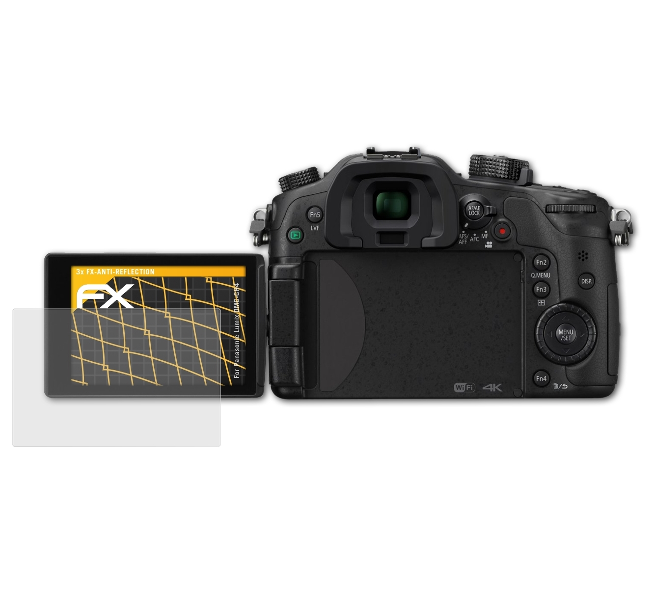 ATFOLIX Panasonic DMC-GH4) FX-Antireflex Lumix Displayschutz(für 3x
