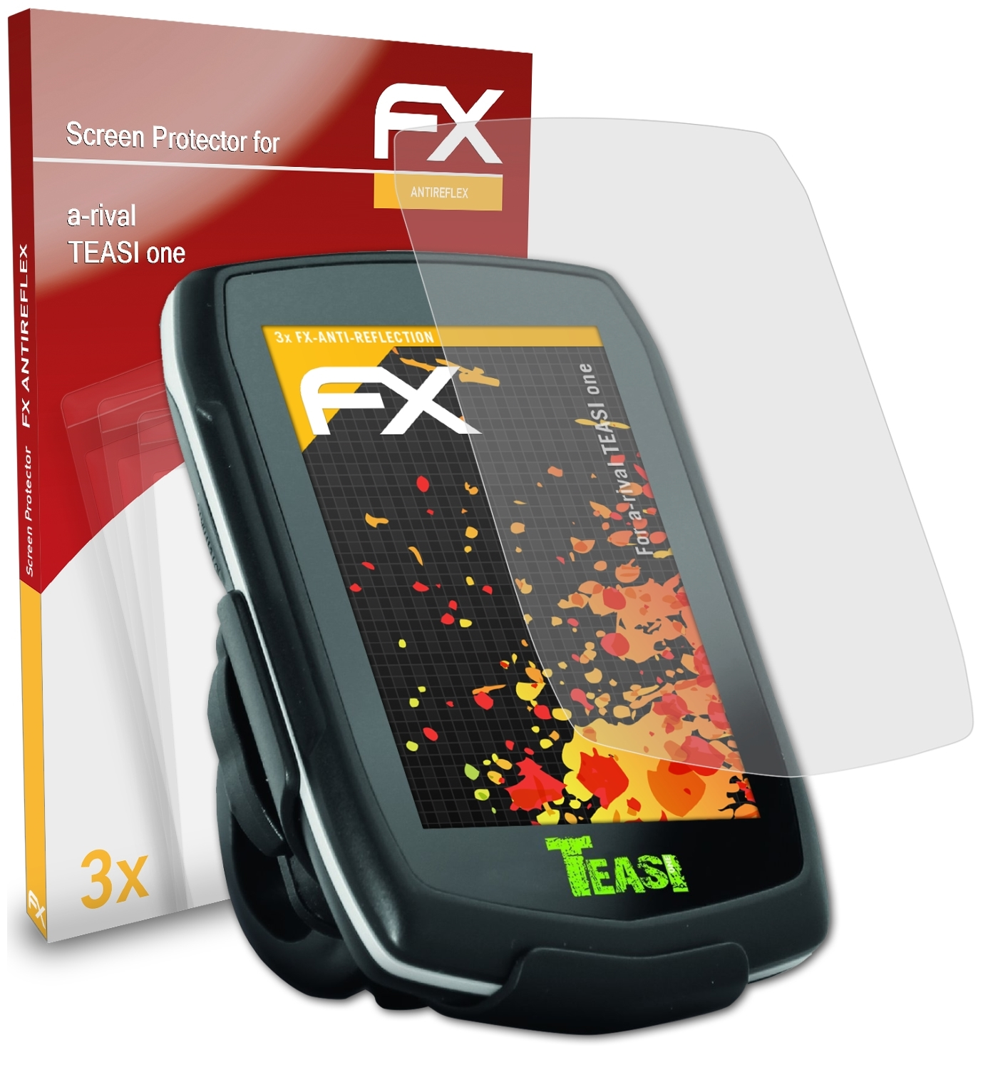 ATFOLIX 3x FX-Antireflex Displayschutz(für a-rival one) TEASI