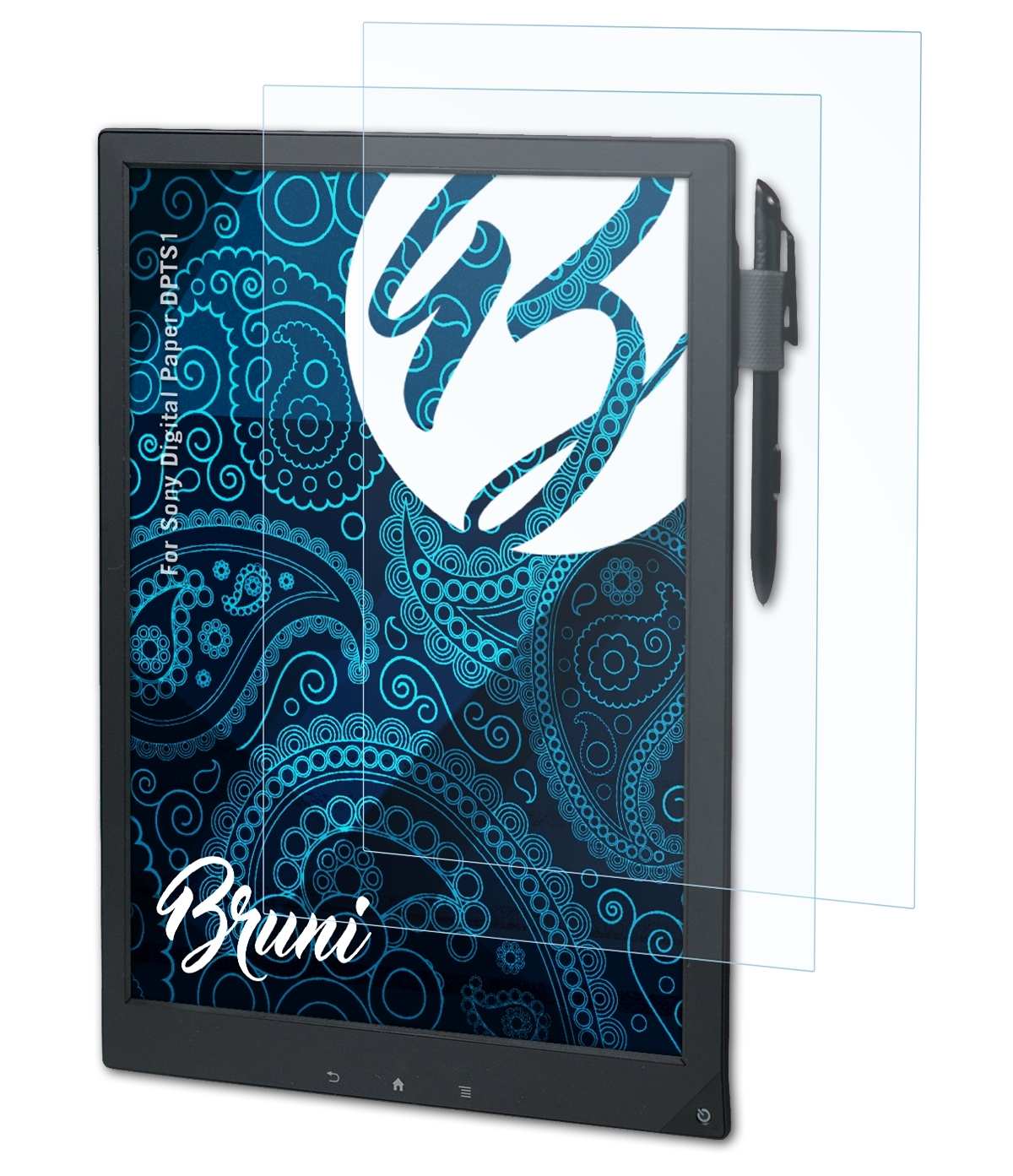 BRUNI 2x Basics-Clear Paper Digital (DPTS1)) Schutzfolie(für Sony