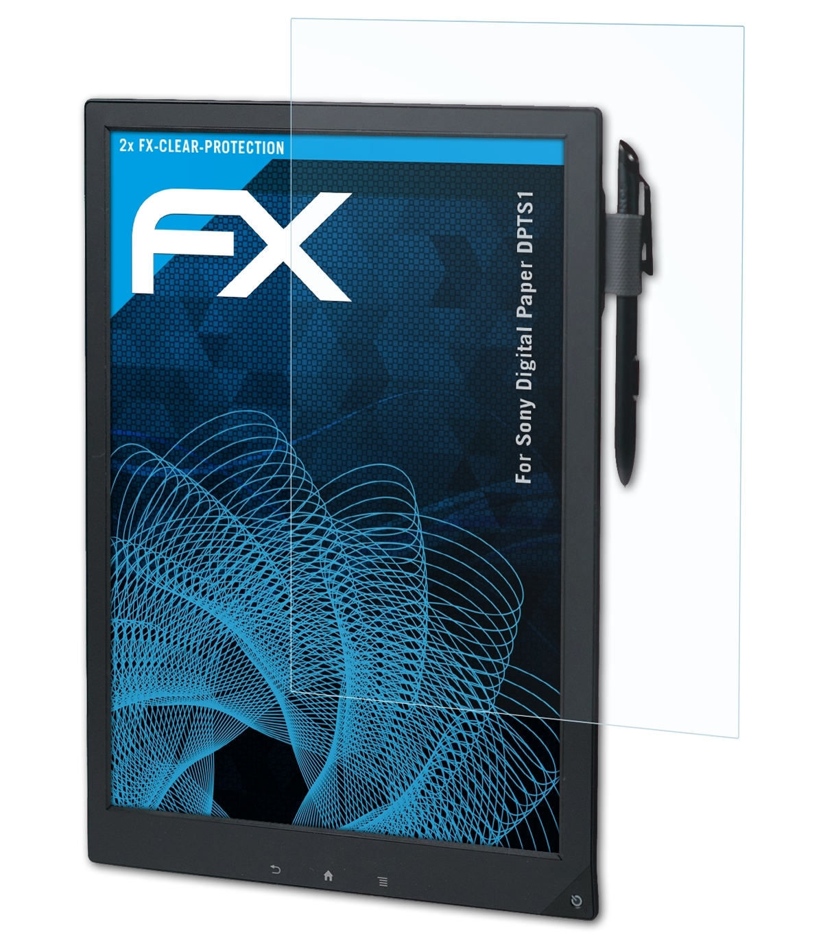 FX-Clear Sony 2x Displayschutz(für ATFOLIX (DPTS1)) Digital Paper
