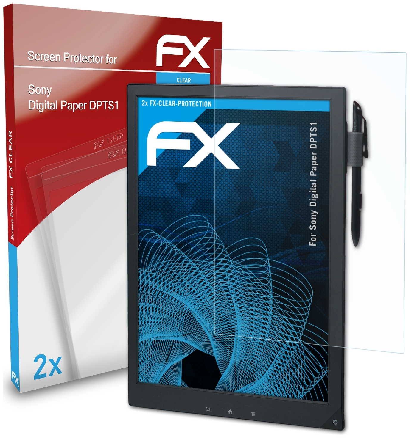 Sony Displayschutz(für FX-Clear 2x Digital Paper ATFOLIX (DPTS1))
