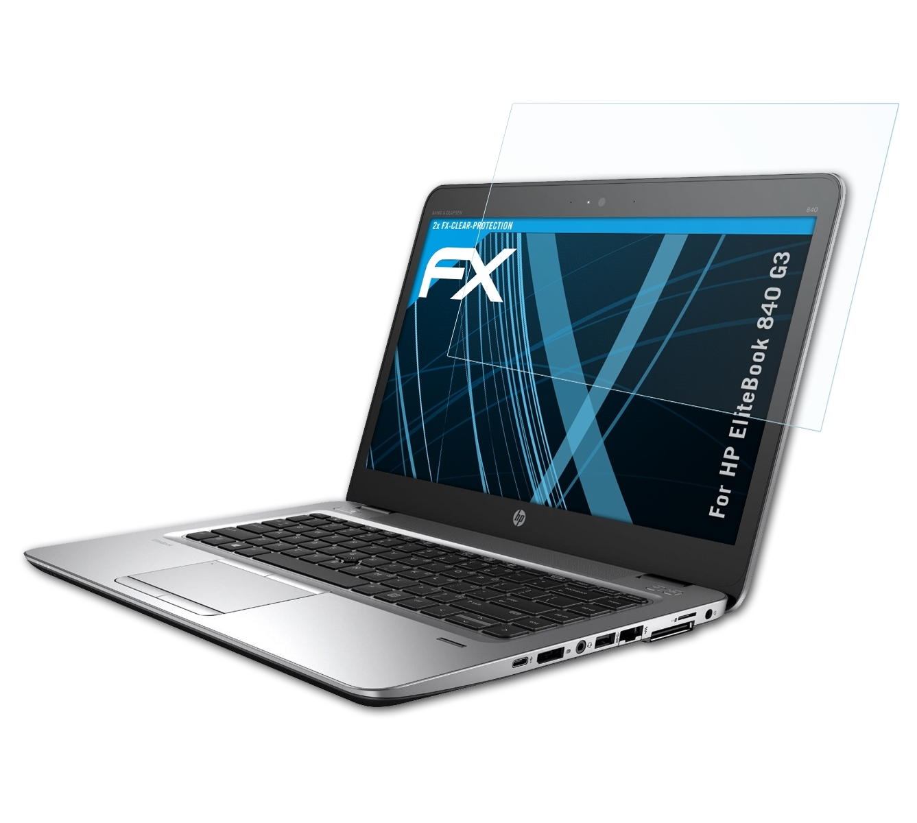 ATFOLIX 840 EliteBook 2x G3) Displayschutz(für FX-Clear HP