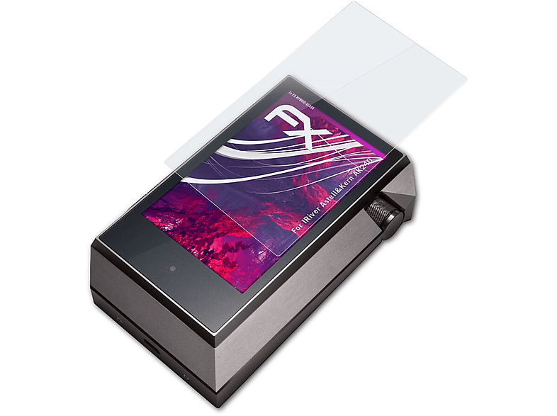 ATFOLIX IRiver FX-Hybrid-Glass AK240) Schutzglas(für Astell&Kern