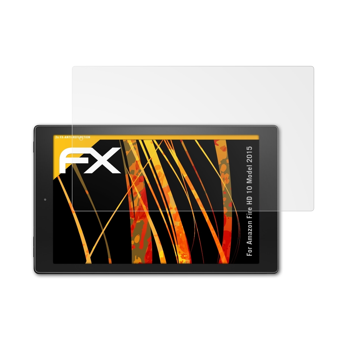 HD ATFOLIX Amazon 2x 2015)) 10 Fire FX-Antireflex Displayschutz(für (Model