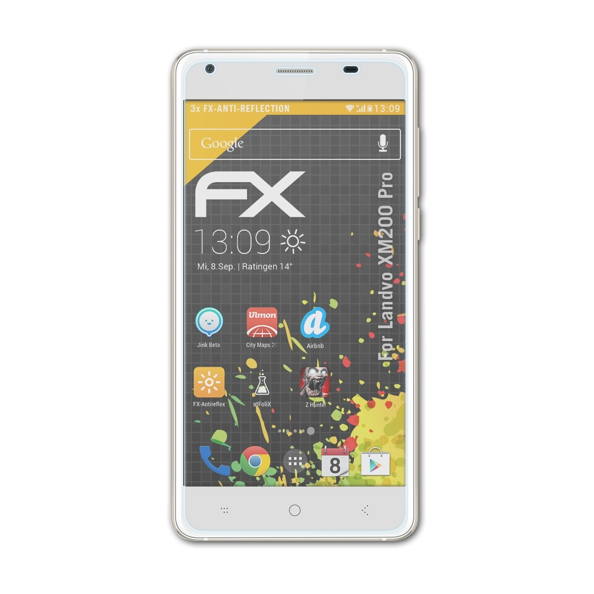 Pro) XM200 FX-Antireflex 3x Displayschutz(für Landvo ATFOLIX