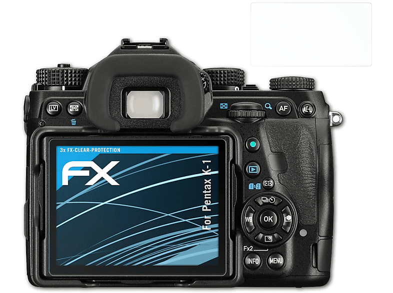 Pentax 3x ATFOLIX Displayschutz(für K-1) FX-Clear