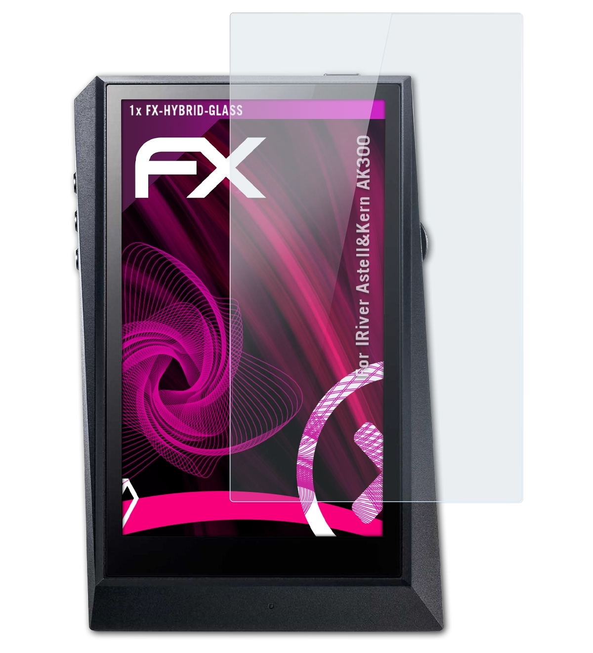 ATFOLIX FX-Hybrid-Glass Schutzglas(für IRiver Astell&Kern AK300)