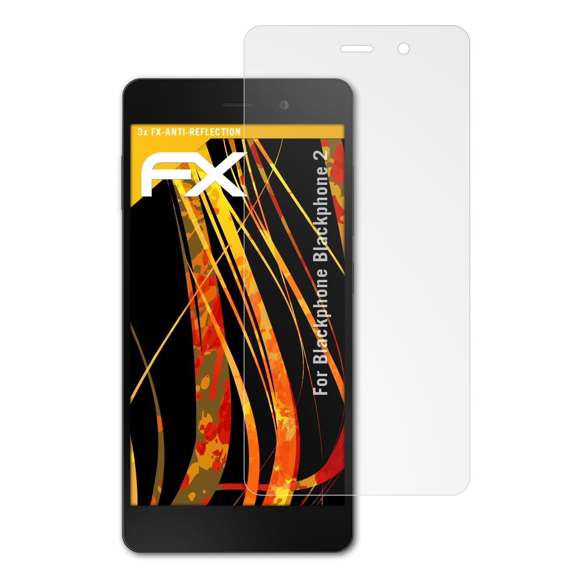 FX-Antireflex ATFOLIX Blackphone 2) Displayschutz(für 3x Blackphone