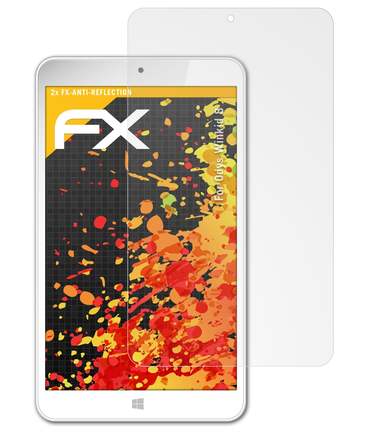 Odys Winkid FX-Antireflex ATFOLIX 2x Displayschutz(für 8)