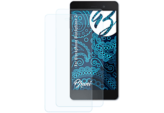 BRUNI 2x Basics-Clear Schutzfolie(für Blackphone Blackphone 2)