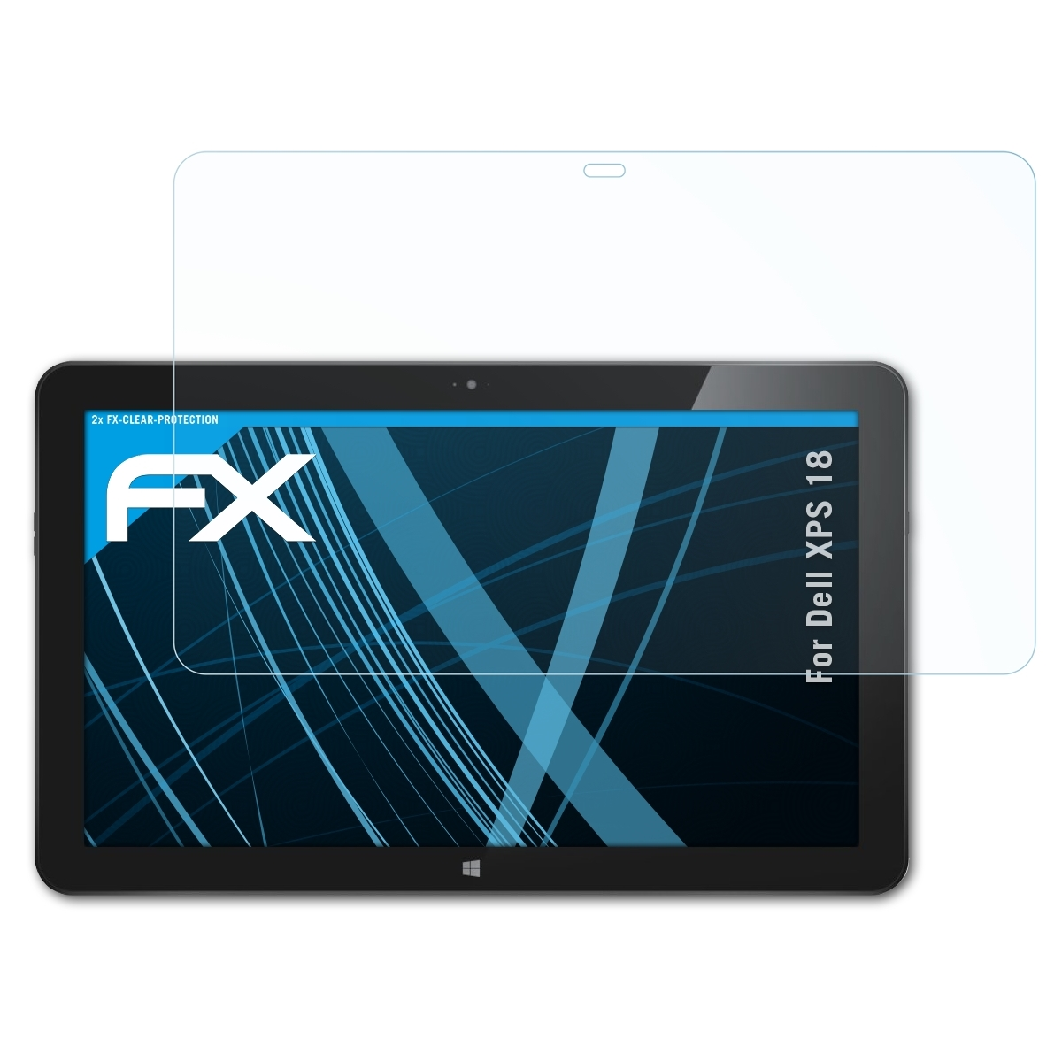 Dell 18) 2x Displayschutz(für FX-Clear XPS ATFOLIX