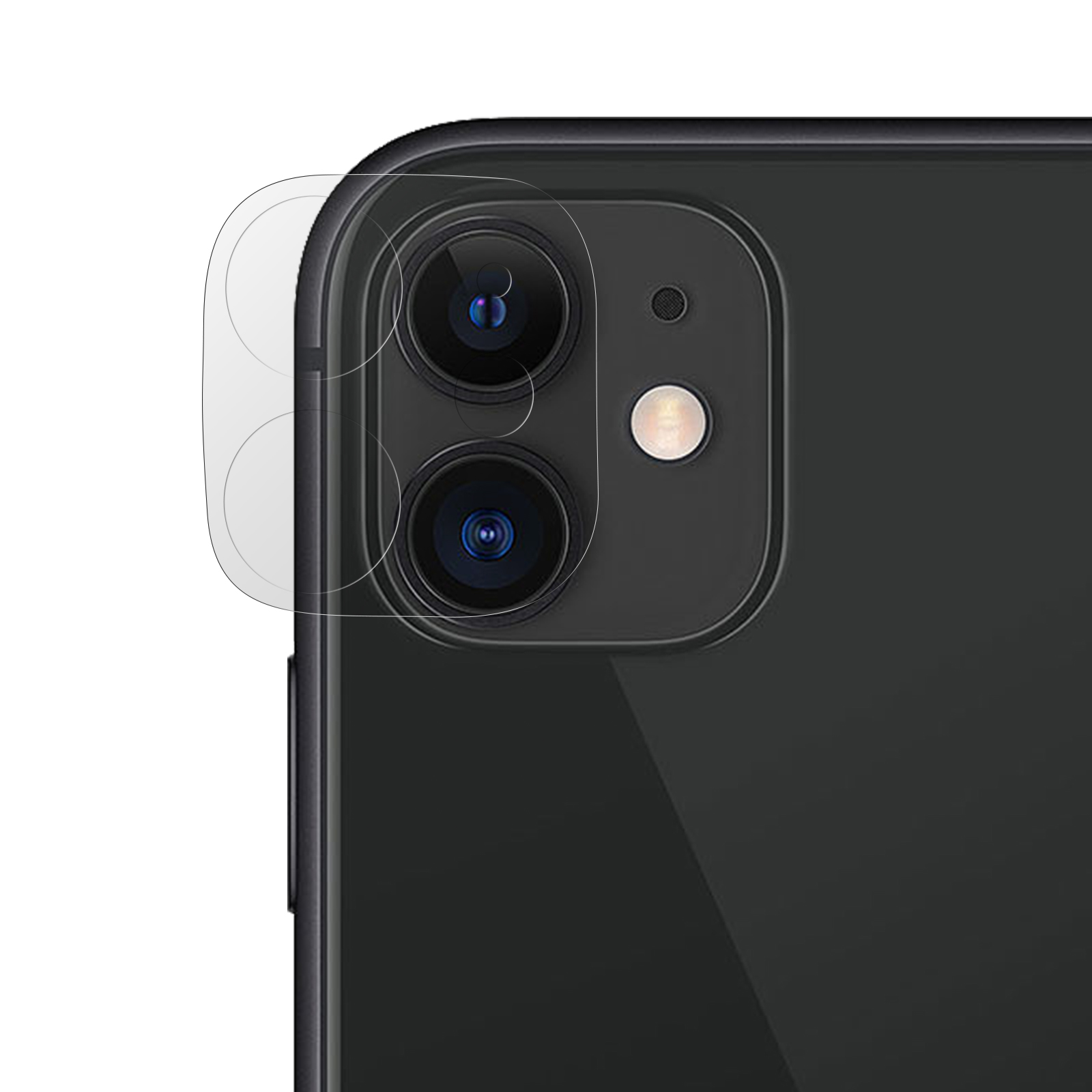 Gehärtetes AVIZAR 11) Rückkamera mit iPhone Folien(für Härtegrad Schutzfolie Apple 9H Glas