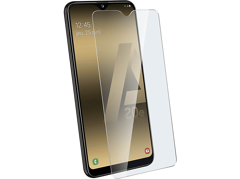 A20e) Galaxy Glas-Folien(für Härtegrad Samsung AVIZAR Glas 9H Schutzfolie Gehärtetes mit
