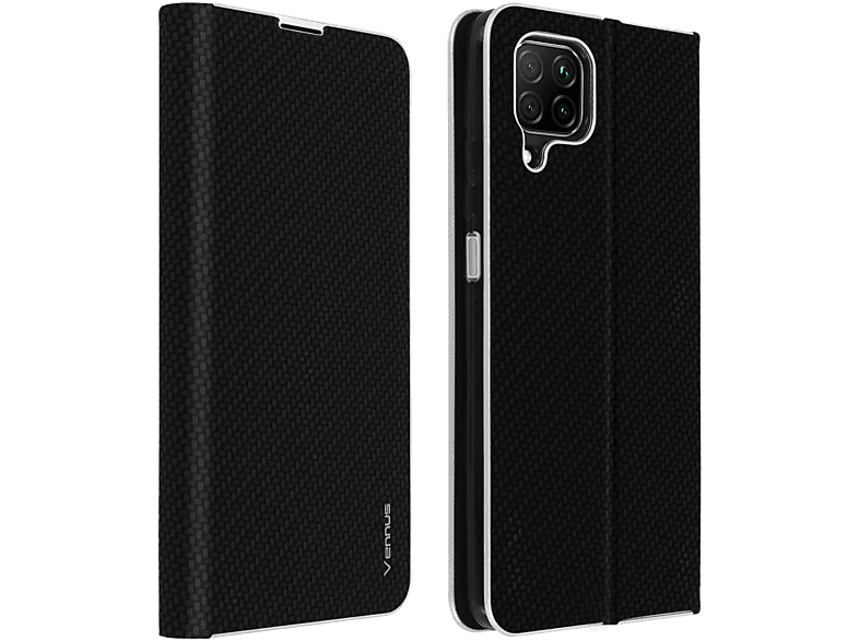 Cofi1453 Custodia A Libro Con Aletta Per Huawei P40 Lite, Verticale, Chiusura Magnetica, Nera - 5