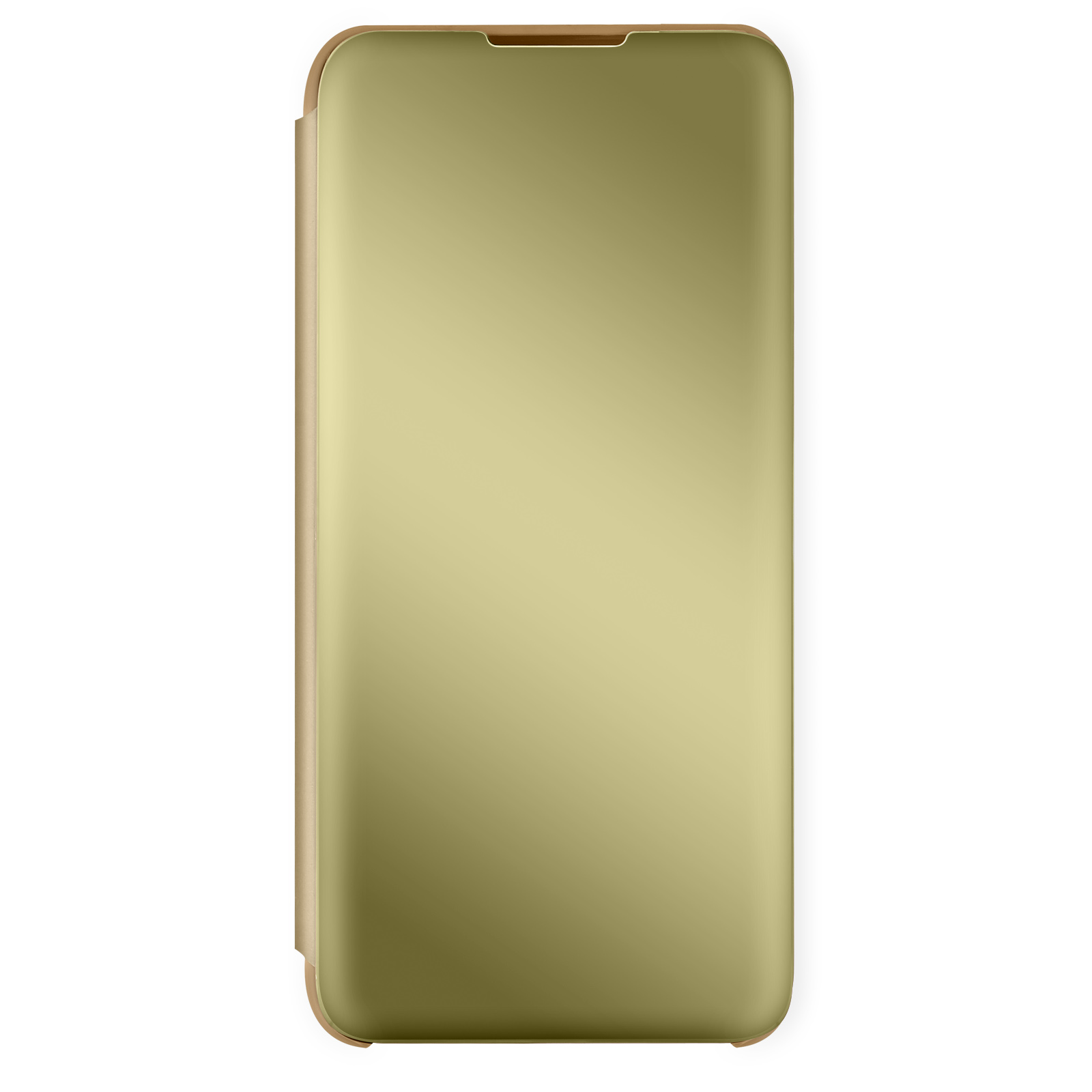 Bookcover, Spiegeleffekt AVIZAR Galaxy Gold Samsung, A03s, Series,