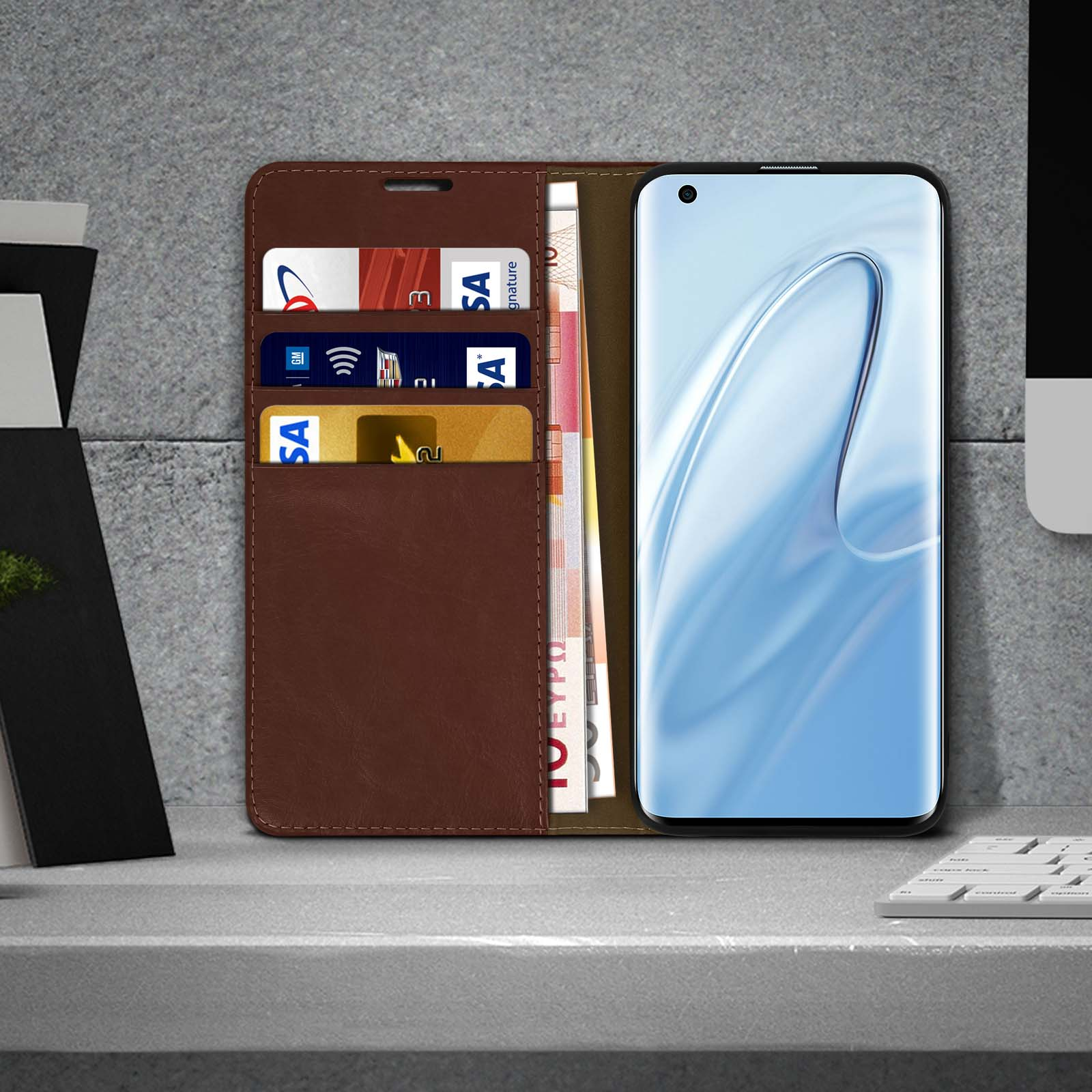 Braun First Series, Pro, Xiaomi, Bookcover, AVIZAR Mi 10
