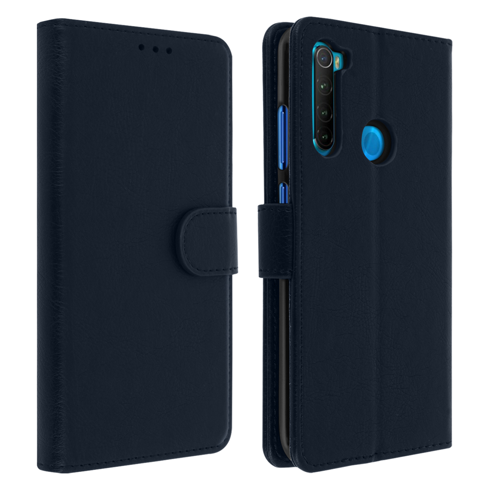 AVIZAR Chester Xiaomi, Redmi Series, 8, Note Bookcover, Blau