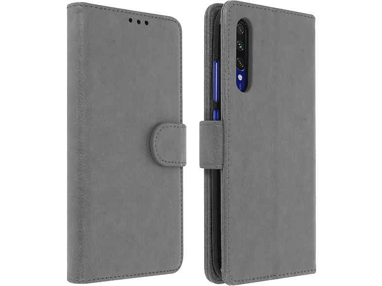 Chesterfield Mi Xiaomi, aus Xiaomi AVIZAR Series Handytasche A3, Kunstleder, Grau Bookcover,