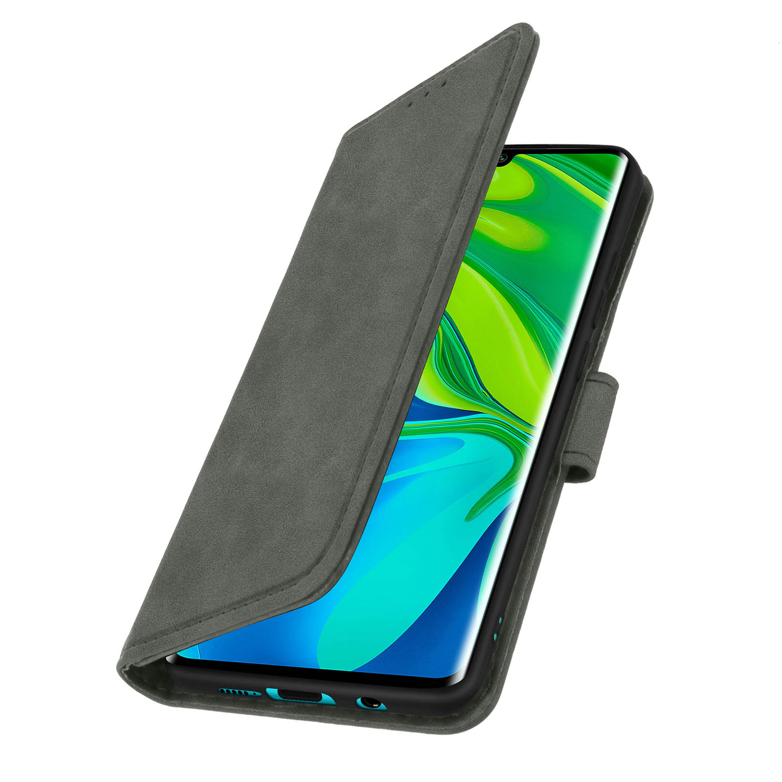 10 Pro, Bookcover, Grau AVIZAR Series, Mi Note Chester Xiaomi,