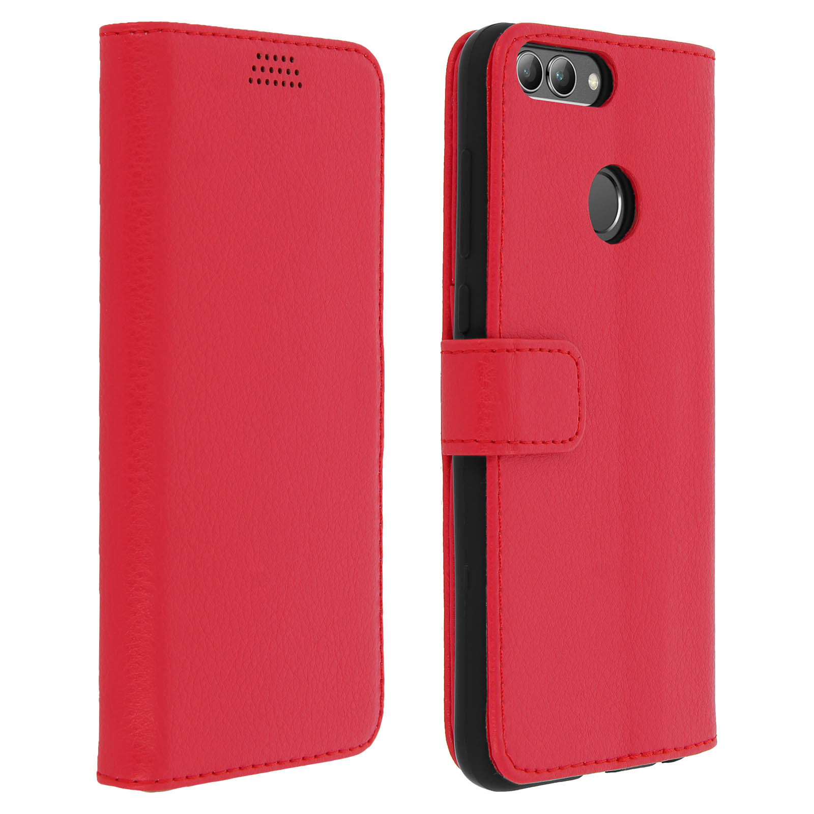 Bookcover, Smart, Rot AVIZAR P Series, Huawei, Lenny