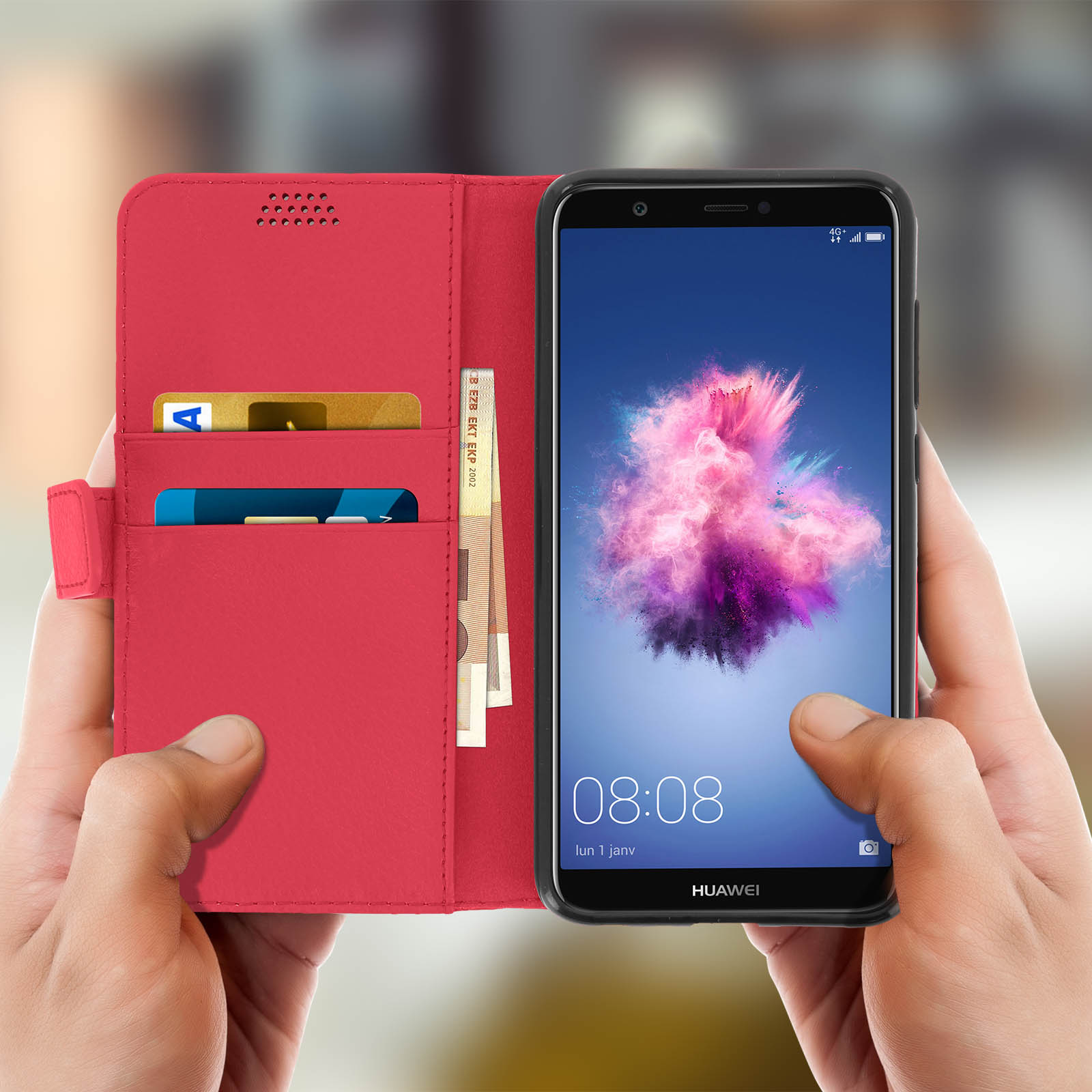 AVIZAR Bookcover, Huawei, Rot Series, Lenny P Smart,