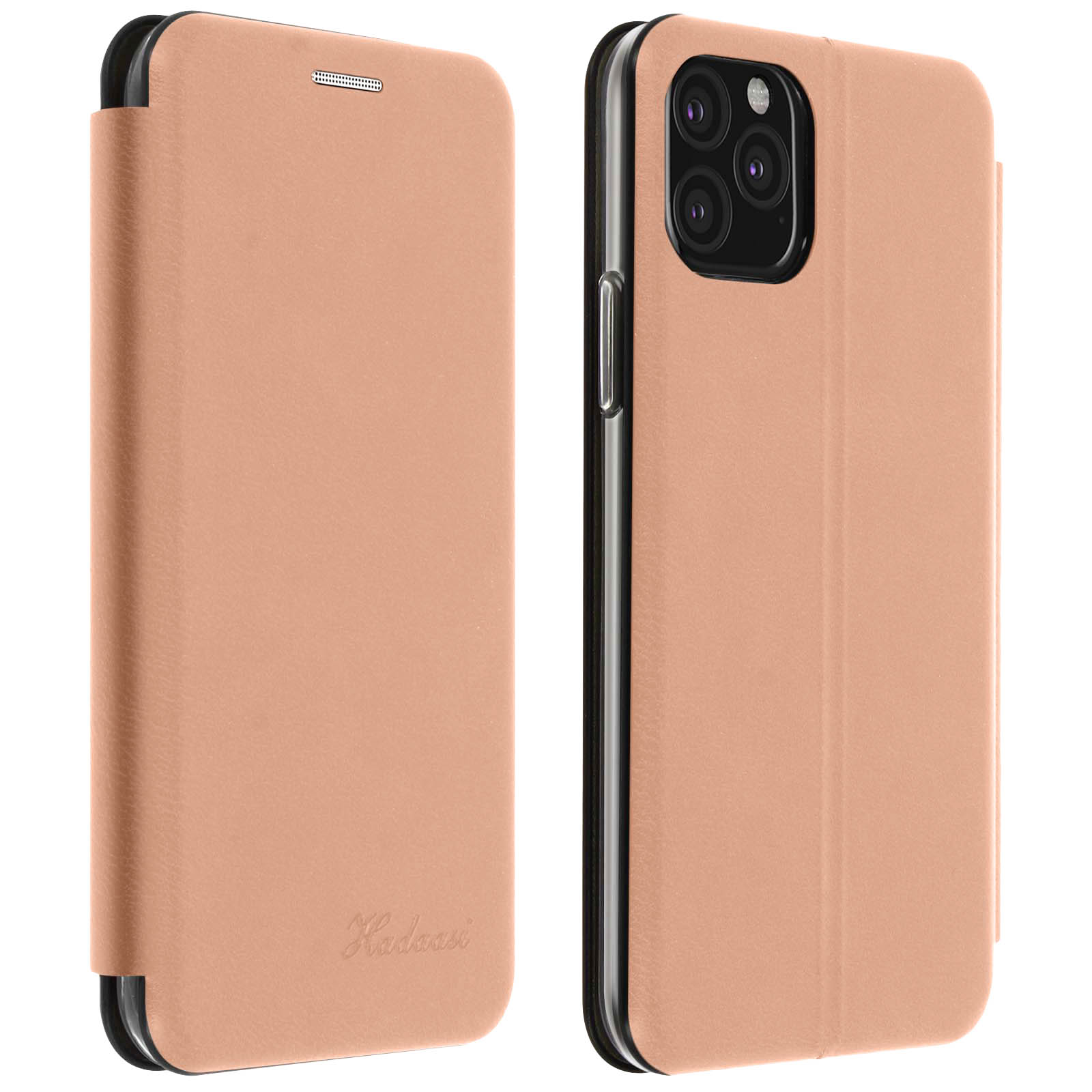 AVIZAR Mayag Series, Bookcover, Apple, Max, iPhone Pro Rosegold 11