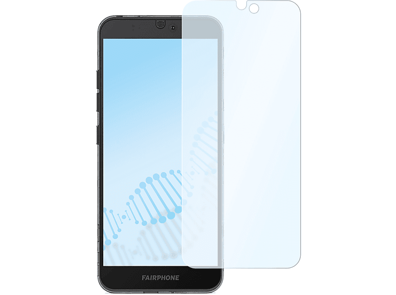 antibakterielle 3) Fairphone SLABO Hybridglasfolie flexible Displayschutz(für
