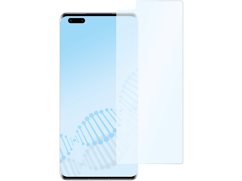 SLABO antibakterielle flexible Hybridglasfolie Displayschutz(für 40 Huawei Pro Pro+) Mate 40 Mate 