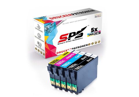 SPS S-13143 Tintenpatrone (603XL Gelb Magenta / Home Schwarz Cyan | SATURN Expression XP-3100)