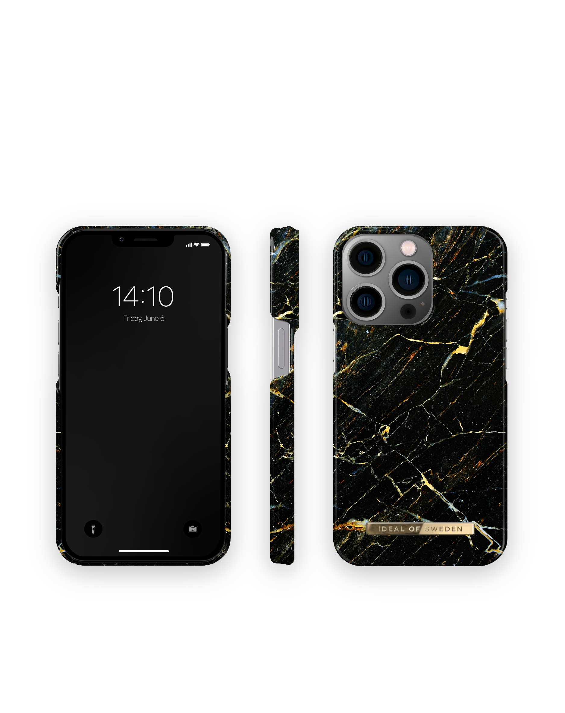 Laurent Port Marble iPhone Backcover, IDFCA16-I2161P-49, 13 Pro, IDEAL SWEDEN Apple, OF