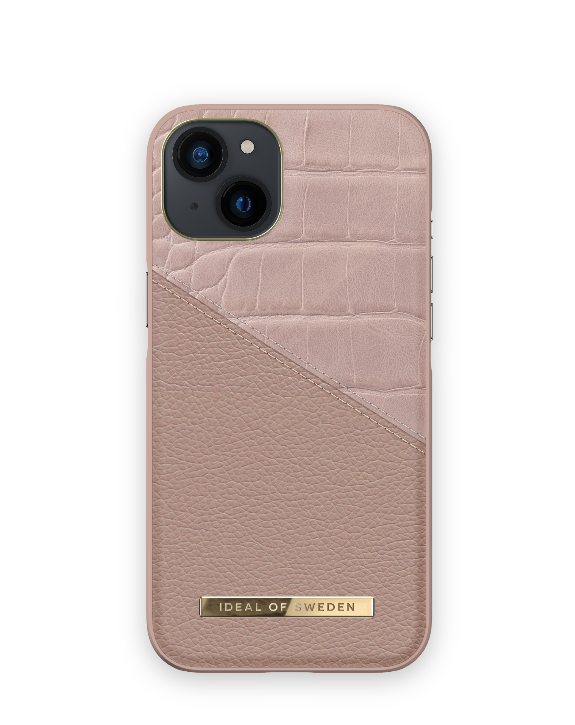 IDEAL OF Apple, Smoke Croco Rose 13, SWEDEN IDACSS20-I2161-202, iPhone Backcover