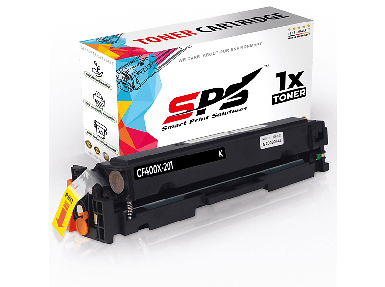 SPS S-15947 Toner Schwarz (201X CF400X / Color Laserjet Pro M250)