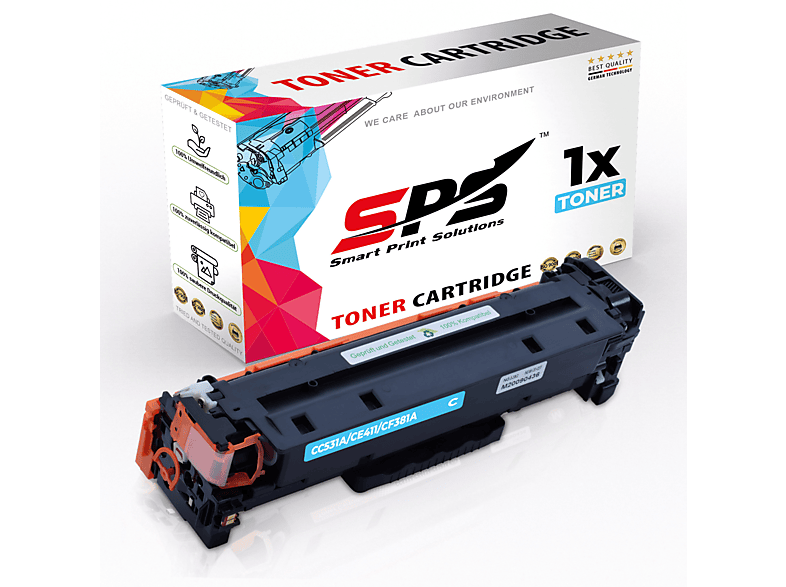 SPS S-16329 Toner Cyan (304A CC531A / Color Laserjet CP2025X)