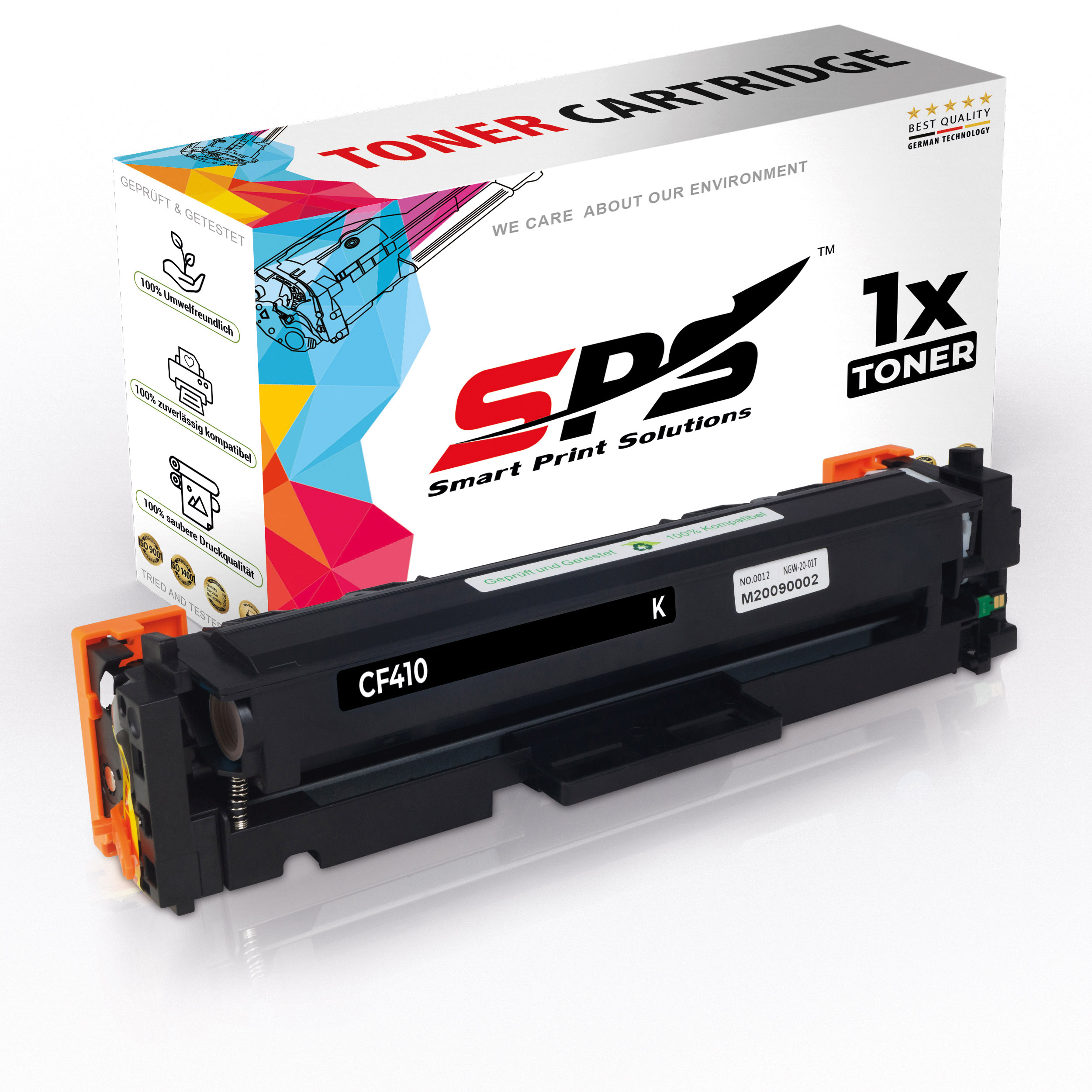 SPS S-16002 CF410A Color / Toner Pro (410A Laserjet Schwarz MFP M477FDW)